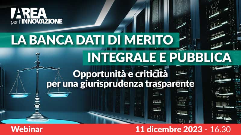 La banca dati di merito integrale e pubblica. Opportunità e criticità per una giurisprudenza trasparente